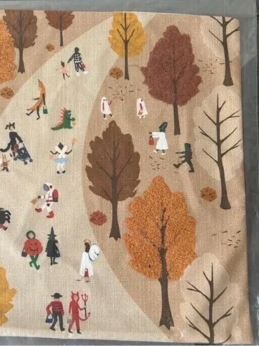 West Elm x Nicole Cicak Halloween Trick-or-Treat Pillow Cover 20x20 NWT